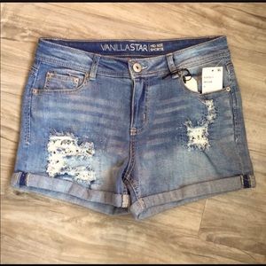🔥🔥3 /$18 🔥🔥Vanilla Star Mid Rise Shorties